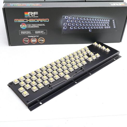 Mechboard 64 لوحة المفاتيح الميكانيكية ذات الإضاءة الخلفية للكومودور 64 in Kuwait