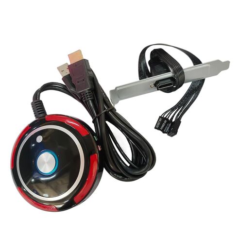 Multifunctional Desktop Computer Switches with Two USB2.0 Port and Sound for Internet Cafes and Home Use Desktop Power Switches in Saudi Arabia