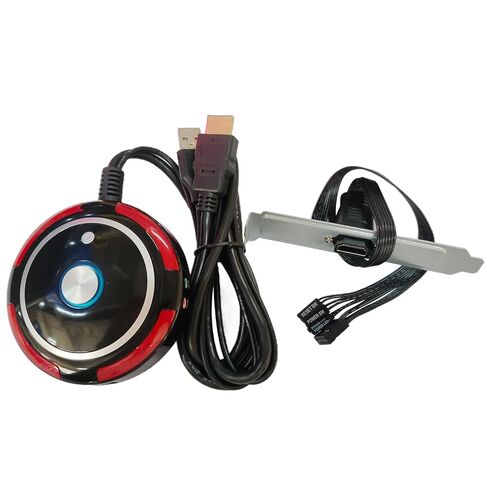 Multifunctional Desktop Computer Switches with Two USB2.0 Port and Sound for Internet Cafes and Home Use Desktop Power Switches in Saudi Arabia