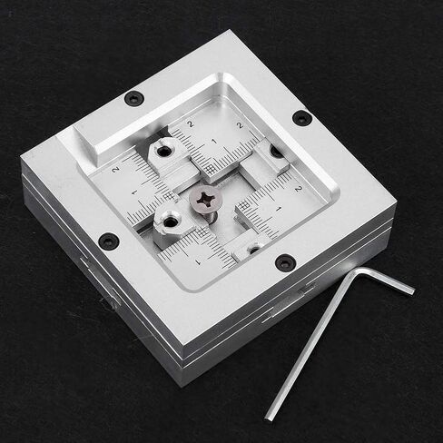 BGA Reballing Station Universal Fixed Steel Mesh Stencil Solder Aluminum Alloy Kit HT80H for Mobile Phone Chip Laptop CPU BGA Manual Welding in Saudi Arabia
