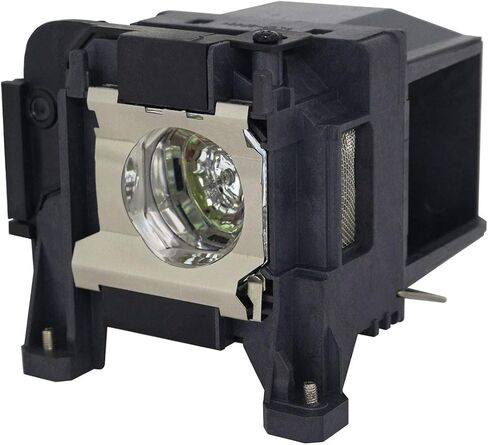 Jaspertronics™ Original Lamp & Housing for The Epson V11H930020 Projector with Original Specification and Full lifespan Bulb Inside - 1 Year Warranty in Saudi Arabia