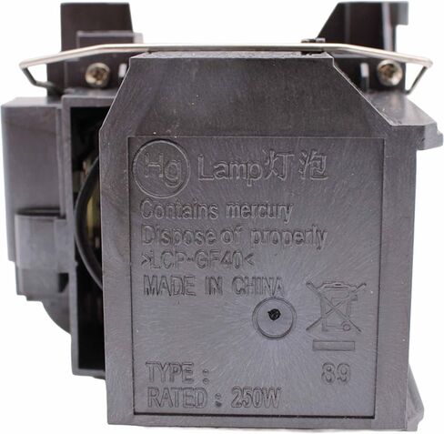 Jaspertronics™ Original Lamp & Housing for The Epson V11H930020 Projector with Original Specification and Full lifespan Bulb Inside - 1 Year Warranty in Saudi Arabia