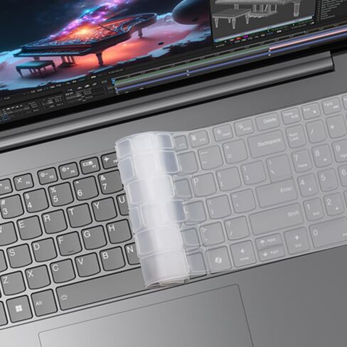 Keyboard Cover for 2026 2025 Lenovo Yoga 7 16ILL10 16AKP10 16", Lenovo Yoga 7i 16ILL10 16AKP10 16-inch Laptop, Yoga 7 7i 16 Gen 10 2026 2025 Laptop Keyboard Skin(Not Fit 16AHP9 16IML9 16ARP8) -Clear in Saudi Arabia