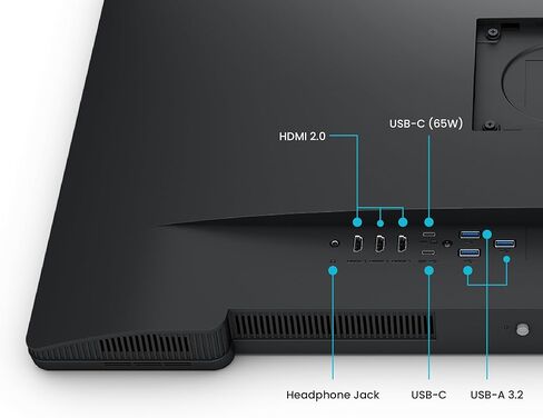 شاشة BenQ PV3200U مقاس 32 بوصة بدقة 4K UHD لتحرير الفيديو، 95% DCI-P3، 100% Rec.709/sRGB، مكبرات صوت 2.1 قناة، 65 وات USB-C، متوافق مع Mac، معايرة المصنع، معايرة البرامج، حامل مريح in Saudi Arabia