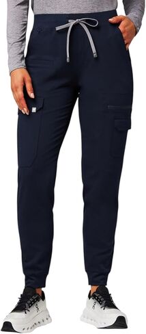 Fabletics Women's Evoke Cargo Scrub Gogger-MotionTech ، امتداد 4 اتجاهات ، مقاومة التجاعيد ، مضادة للتشغيل in Saudi Arabia