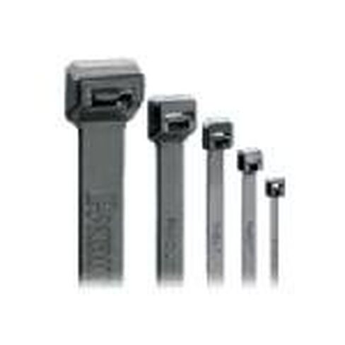 ربطة كابل Panduit PLT4S-M0، قياسية، نايلون أسود بالأشعة فوق البنفسجية، طول 14-1/2 بوصة، 1000/PK - عبوة من 1000 قطعة in Saudi Arabia