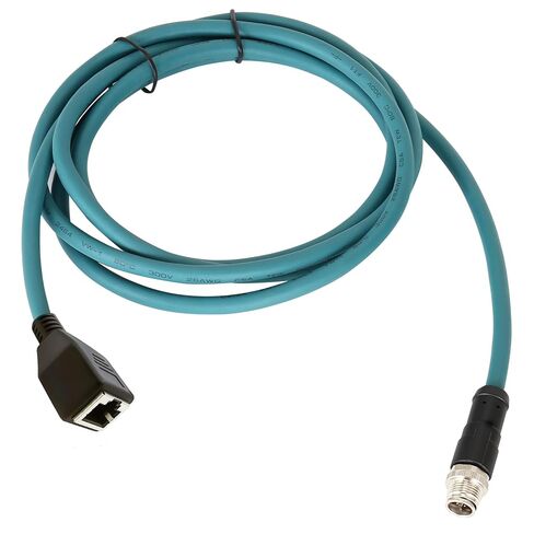 كابل إيثرنت صناعي M12 X-Code 8 Pin، كابل مستشعر محمي مقاوم للماء IP67، موصل طيران عالي المرونة ذكر إلى أنثى لكاميرا Cognex، PLC، نظام التشغيل الآلي in Kuwait