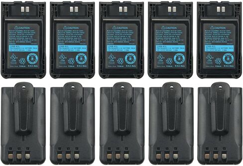 10x KNB-63L Battery for Kenwood TH-K20A, TH-K20E, TH-K40E, TK-2000, TK-2000E, TK-2000M, TK-2000T, TK-2000T2, TK-3000, TK-3000E, TK-3000M, TK-3000T, TK-3501E, TK-U100 Radios in Saudi Arabia