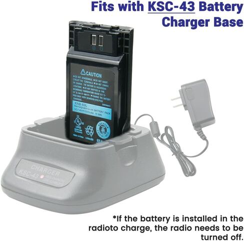 10x KNB-63L Battery for Kenwood TH-K20A, TH-K20E, TH-K40E, TK-2000, TK-2000E, TK-2000M, TK-2000T, TK-2000T2, TK-3000, TK-3000E, TK-3000M, TK-3000T, TK-3501E, TK-U100 Radios in Saudi Arabia
