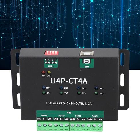 محول USB إلى 4 اتجاهات RS485، وحدة منفذ تسلسلي USB معزولة من الدرجة الصناعية مع مجموعة شرائح وSP3485، لنقل البيانات المستقر ودوائر الحماية المتعددة in Kuwait