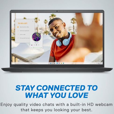 كمبيوتر محمول Dell Inspiron 15، كمبيوتر FHD بشاشة لمس 15.6 بوصة، AMD Ryzen 7 7730U ثماني النواة (Beat Ultra 5 125U)، ذاكرة الوصول العشوائي DDR4 سعة 32 جيجابايت، 1 تيرابايت PCIe SSD، WiFi، بلوتوث، كاميرا ويب، HDMI، Windows 11 Pro، كابل من النوع C إلى RJ45 in Kuwait