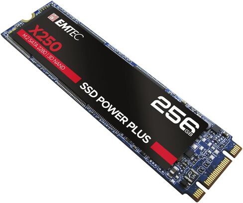 Emtec X250 Power Plus M.2 SATA SSD (256GB) in Saudi Arabia