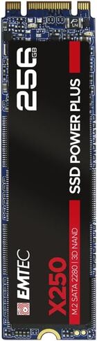 Emtec X250 Power Plus M.2 SATA SSD (256GB) in Saudi Arabia