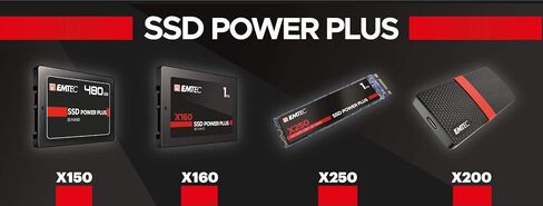 Emtec X250 Power Plus M.2 SATA SSD (256GB) in Saudi Arabia