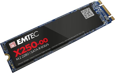 Emtec X250 Power Plus M.2 SATA SSD (256GB) in Saudi Arabia
