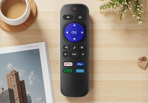 جهاز تحكم عن بعد بديل عالمي لأجهزة التلفاز الذكية Roku LED/LCD/HD/4K/UHD in Saudi Arabia