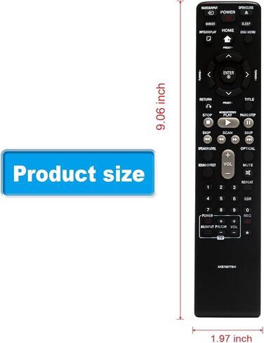 AKB70877941 استبدل جهاز التحكم عن بعد المتوافق مع نظام المسرح المنزلي LG DVD DM2740 HT806TGW SH86TG-S/C SH95TA-W W86 SH86TG-S SH86TG-C CMS2730F in Kuwait