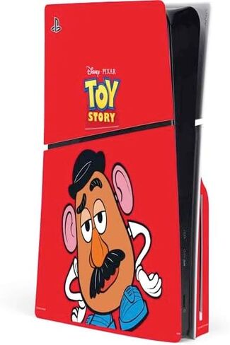 غلاف Skinit المخصص للألعاب متوافق مع وحدة تحكم القرص النحيف PS5 - تصميم Disney Toy Story Buzz Lightyear المرخص رسميًا in Kuwait