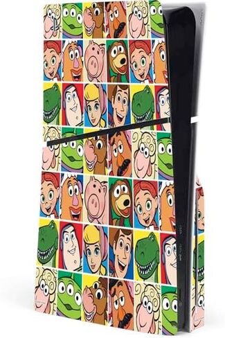 غلاف Skinit المخصص للألعاب متوافق مع وحدة تحكم القرص النحيف PS5 - تصميم Disney Toy Story Buzz Lightyear المرخص رسميًا in Kuwait