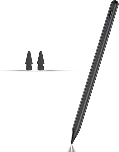 Stylus Pen for Samsung Galaxy Tab A11+/A11 Android S Pen Compatible with Galaxy Table A9+/A9 8.7/11 inches Table Fast Charging, Magnetic adsorption (Black) in Kuwait