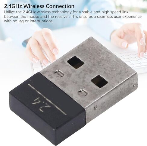 استبدال جهاز استقبال USB Basilisk X HyperSpeed، دونجل لاسلكي 2.4 جيجا هرتز لفأرة الألعاب، زمن استجابة منخفض للغاية، تشغيل التوصيل لمفتاح الكمبيوتر المحمول in Kuwait