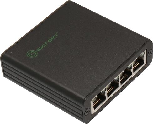 4 Port RJ45 Gigabit USB 3.0 Network Adapter NIC RTL8153 RealTek SY-HUB24047, Black in Saudi Arabia