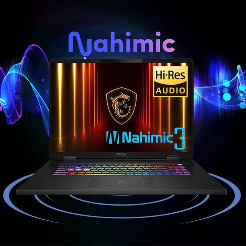msi Crosshair 18 HX AI Gaming Laptop 18" QHD+ IPS 240Hz Intel 24-core Ultra 9 275HX (>i9-14900HX) 32GB DDR5 1TB SSD GeForce RTX 5070 (Up to 798 AI Tops) RGB Backlit Thunderbolt Win11Pro ICP Hub in Saudi Arabia