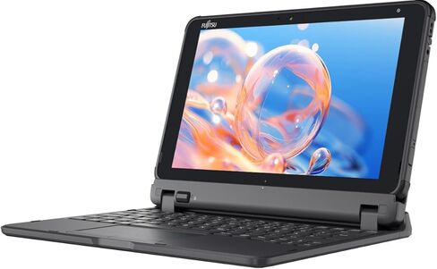 Fujitsu Tablet Stylistic Q5010 2 in 1 Touchscreen Laptop, 10.1" FHD Tablet, Intel Celeron N4020, 4GB RAM, 64GB SSD, 2 Camera, Type-C, Japanese Keyboard, Windows 11 Pro (Renewed) in Kuwait