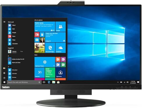 Lenovo ThinkCentre TIO27 شاشة 27 بوصة Class Webcam WQHD LED - 16:9 - أسود in Kuwait