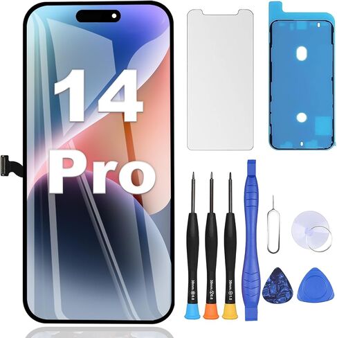 ZOETEC Screen Replacement for iPhone 16e LCD Retina Display 3D Touch Screen Digitizer Frame Assembly with Repair Tool Kits, Waterproof Adhesive, Tempered Glass in Saudi Arabia
