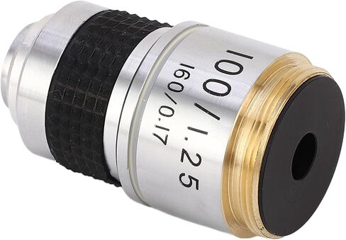 100X Microscope Objective RMS Size Fall Professional Objective Lens Replacement in Saudi Arabia