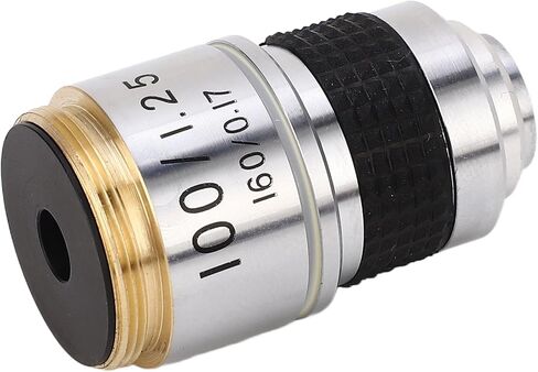 100X Microscope Objective RMS Size Fall Professional Objective Lens Replacement in Saudi Arabia