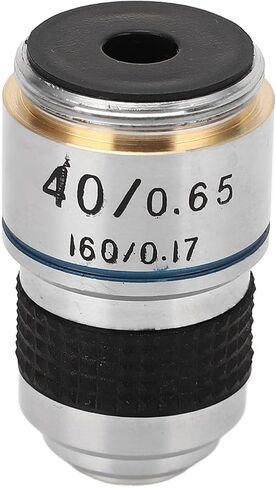 Microscope Objective Lens Biological 40X 185 Achromatic Universal Standard RMS Thread in Saudi Arabia