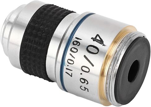Microscope Objective Lens Biological 40X 185 Achromatic Universal Standard RMS Thread in Saudi Arabia