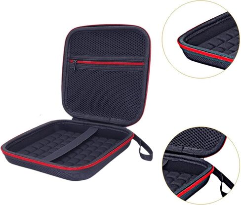 Hard Drives Carrying Case EVA Travel Bag for Bluray Rewriter DVD Player HDD in Saudi Arabia