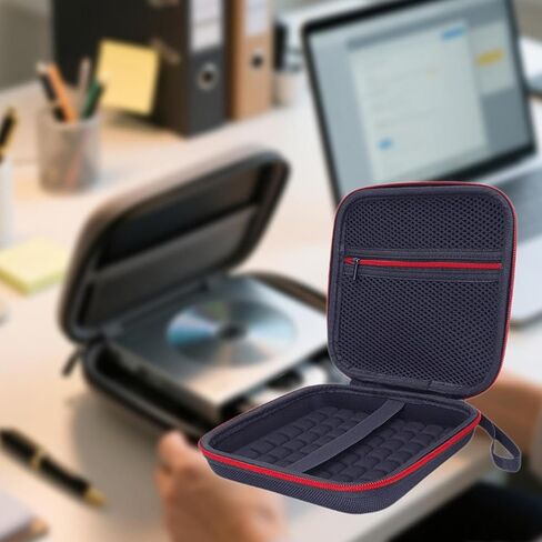 Hard Drives Carrying Case EVA Travel Bag for Bluray Rewriter DVD Player HDD in Saudi Arabia
