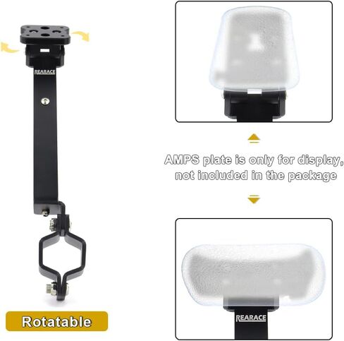 GPS Mount Bracket Phone Navigation Holder Fit for E-Z-GO TXT 1996-2002, Compatible with Garmin/Tomtom Mount (AMPS Hole) in Saudi Arabia