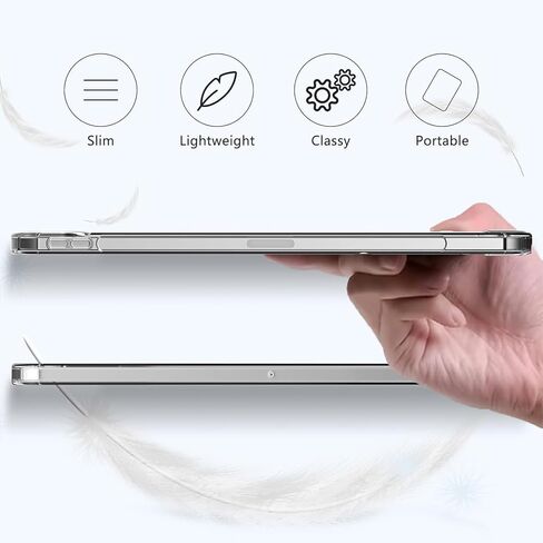 حافظة شفافة لجهاز Kindle Paperwhite 12th Gen 2024 تم إصدارها وKindle Colorsoft Signature Edition شفاف نحيف من مادة TPU غطاء خلفي مقاوم للصدمات، زهرة جمجمة فراشة in Kuwait