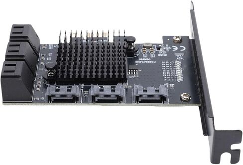 بطاقة توسيع zunate 9 منافذ PCIE 1X، محول PCIE إلى 9 SATA3.0 بسرعة 6 جيجابت في الثانية، يدعم المبادلة الساخنة وRAID الناعم، وحدة تحكم PCI Express 1X، 4X، 8X، 16X SATA للأنظمة in Kuwait