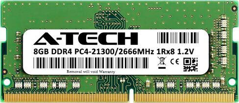 ذاكرة الوصول العشوائي A-Tech سعة 8 جيجابايت لجهاز Dell Inspiron 15 3000 3593 | DDR4 2666MHz PC4-21300 Non-ECC SODIMM 1Rx8 كمبيوتر محمول ووحدة ترقية ذاكرة واحدة الكل في واحد (بديل لـ SNPHYXPXC/8G، A9206671، HYXPX، 0HYXPX) in Kuwait
