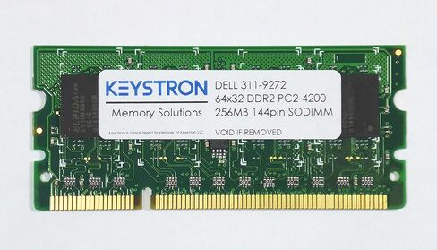 (DELL P/N 311-9272) 256MB DDR2 144Pin SODIMM Memory for DELL 2135cn MFC Laser Printer Memory in Kuwait