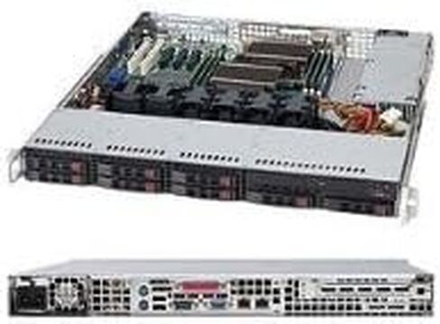 Supermicro SuperChassis CSE-113TQ-600CB 600W 1U Rackmount Server Chassis (Black) in Saudi Arabia