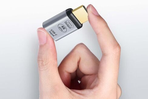 محول ZEZEFUFU من سبيكة USB-C إلى HDMI 4K 4K@60 هرتز، USB 3.1 Gen 2 توصيل محول أنثى من النوع C إلى HDMI 2.0 ذكر in Saudi Arabia