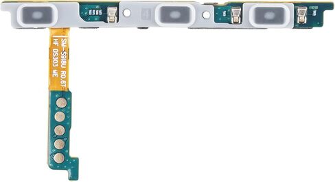 لهاتف Samsung Galaxy S23 Ultra زر الطاقة وزر الصوت، استبدال الكابل المرن، كابل مرن، تشغيل/إيقاف، زر التحكم، أجزاء إصلاح الموصل لـ SM-S918U SM-S918U1 in Kuwait