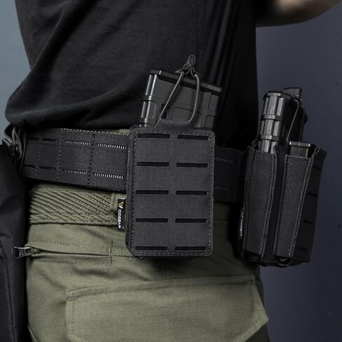 IDOGEAR Tactical Mag Pouch Open-Top Triple Molle Magazine Pouches for M4 M16 AR-15 5.56MM Rifle Magazines in Saudi Arabia