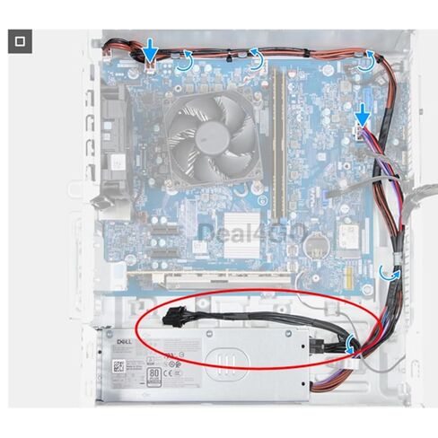 Deal4GO 8-pin GPU كابل إمداد الطاقة TK46M 0TK46M بديل لـ Dell Pro Tower QBT1250، QBS1250 QCT1250 ECT1250 Plus Desktop in Saudi Arabia