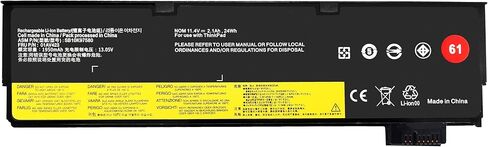 01AV423 T470 T580 استبدال بطارية الكمبيوتر المحمول لسلسلة ThinkPad T480 T570 P51S P52S A475 A485 TP25 A275 T470 T580 01AV423 SB10K97580 01AV425 SB10K97579 SB10K97581 4X50M08810 01AV422 11.4 فولت 24 وات ساعة. in Kuwait