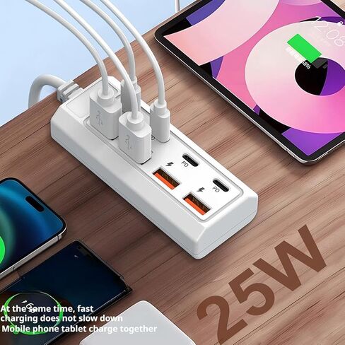موزع USB C 8 في 1، موزع USB 3.0 ذو 4 منافذ مع 4 منافذ من النوع C، قاعدة تمديد متعددة الوظائف in Saudi Arabia