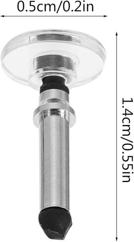 12 Pcs Silver Universal Stylus Replacement Tips,Universal Disc Tips Round Shape Replaceable Stylus Pen for Touch Screen Disc Tips,Nice Gifts to Share with Families,Cell Phones and Accessories in Saudi Arabia