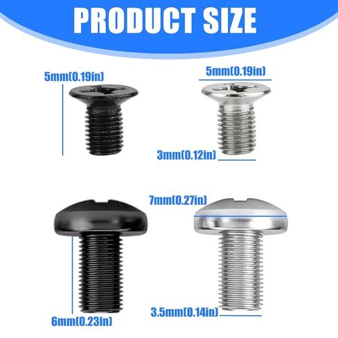10Pcs 2.5 3.5inch Metal Computer Hard Drive Mounting Screws for Multiple SSDs and HDD Models in Saudi Arabia